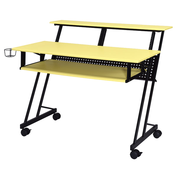 ACME Suitor Yellow & Black Music Recording Studio Desk Model 92904