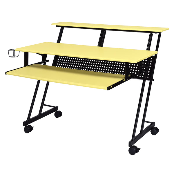 ACME Suitor Yellow & Black Music Recording Studio Desk Model 92904