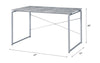 ACME Jurgen Faux Concrete & Silver Writing Desk Model 92905