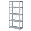 ACME Jurgen Faux Concrete & Silver Bookshelf Model 92907