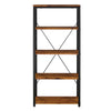 ACME Jurgen Oak & Black Bookshelf Model 92912