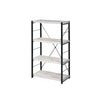 ACME Bob Antique White & Black Bookshelf Model 92917
