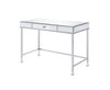 ACME Canine Mirrored and Chrome Writing Desk Model 92975