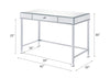 ACME Canine Mirrored and Chrome Writing Desk Model 92975