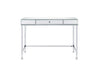 ACME Canine Mirrored and Chrome Writing Desk Model 92975