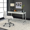 ACME Canine Mirrored and Chrome Writing Desk Model 92975