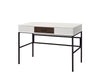 ACME Verster Natural & Black Writing Desk with USB Port Model 93090