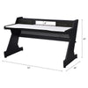 ACME Bigga Black & White Gaming Desk Model 93129