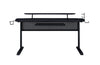 ACME Vildre Black Gaming Desk with USB Port Model 93132