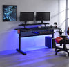 ACME Vildre Black Gaming Desk with USB Port Model 93132