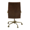 ACME Duralo Saturn Leather Swivel Office Chair Model 93167