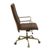 ACME Duralo Saturn Leather Swivel Office Chair Model 93167