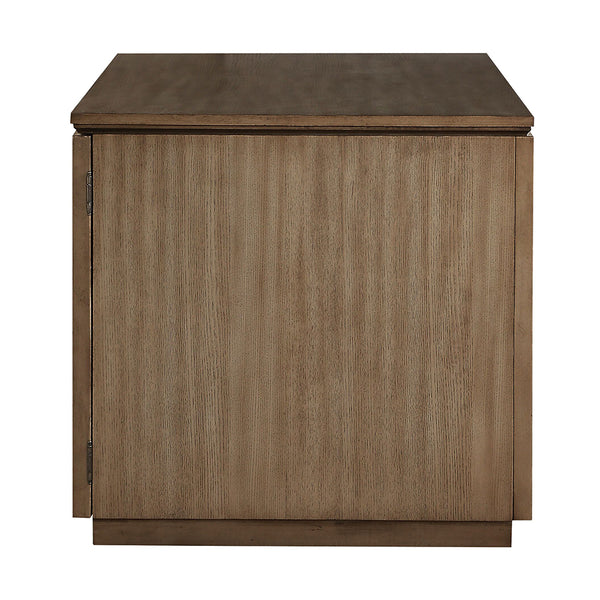 ACME Orianne Antique Gold Executive Computer Desk with Hutch Model 93790