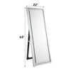 ACME Nysa Mirrored & Faux Crystals Floor Mirror Model 97025