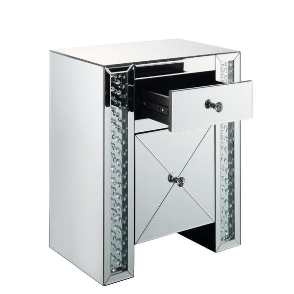 ACME Nysa Faux Crystals Accent Table Model 97026