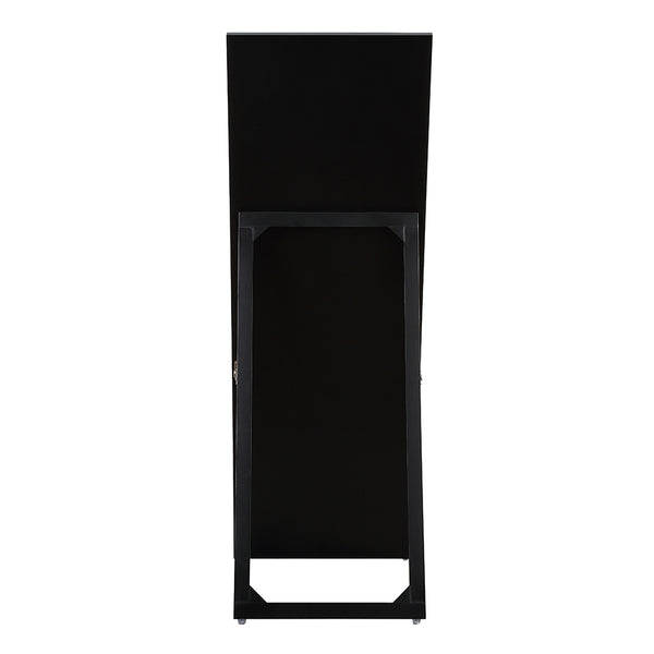 ACME Noralie Mirrored & Faux Diamonds Floor Mirror Model 97156