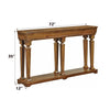 ACME Garrison Oak Console Table Model 97251