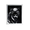 ACME Talisha Mirrored & Faux Crystal Tiger Wall Art Model 97319