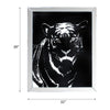 ACME Talisha Mirrored & Faux Crystal Tiger Wall Art Model 97319