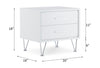 ACME Deoss White Accent Table Model 97332