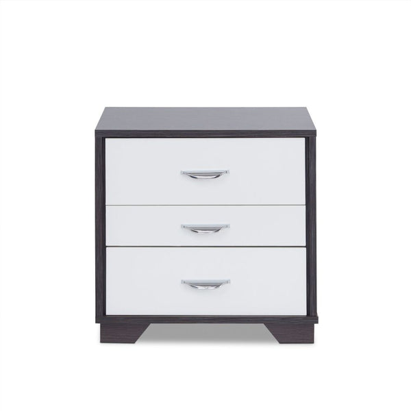ACME Eloy White & Black Accent Table Model 97342