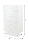 ACME Deoss White Chest Model 97364