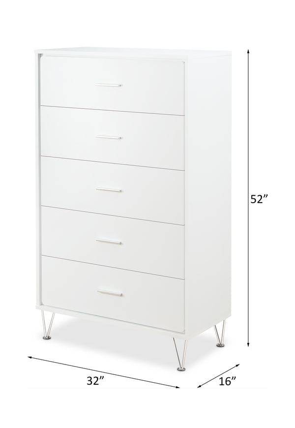 ACME Deoss White Chest Model 97364