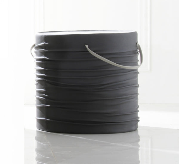 Modrest 973Et Modern Dark Grey Round End Table Model VGGU973ET-6