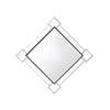 ACME Asbury Mirrored & Chrome Accent Mirror Model 97467