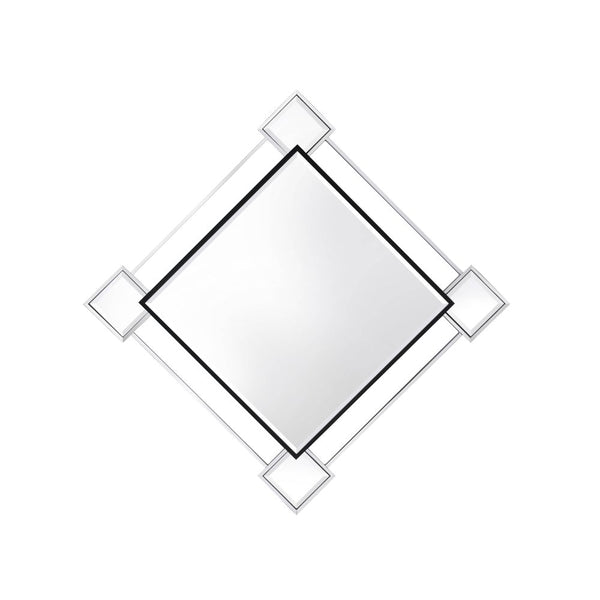 ACME Asbury Mirrored & Chrome Accent Mirror Model 97467