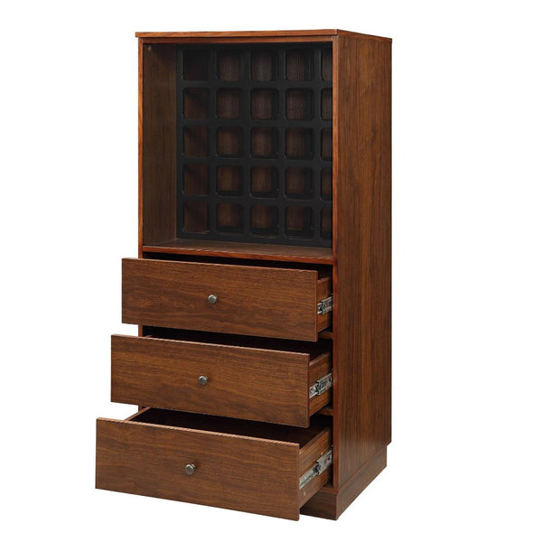 ACME Wiesta Walnut Wine Cabinet Model 97542