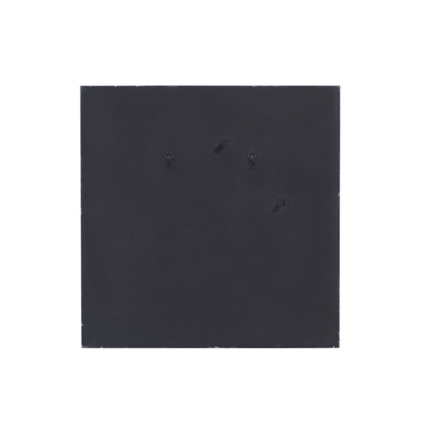 ACME Angwin Mirrored & Engineered Stone Top Accent Mirror Model 97565