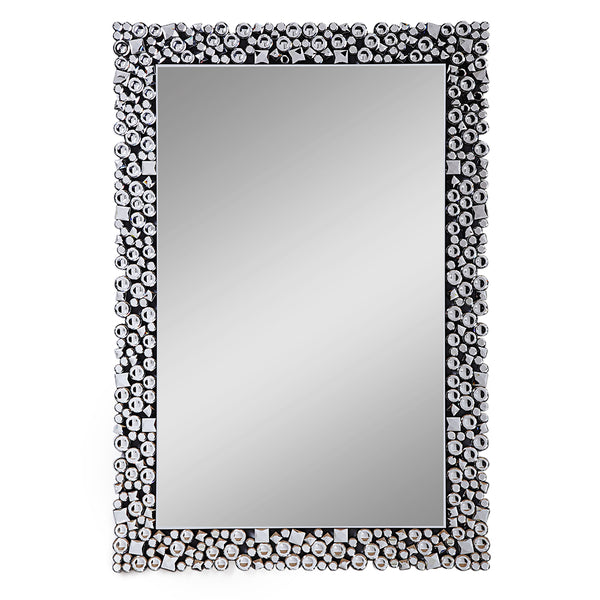 ACME Kachina Mirrored & Faux Gems Accent Mirror Model 97574