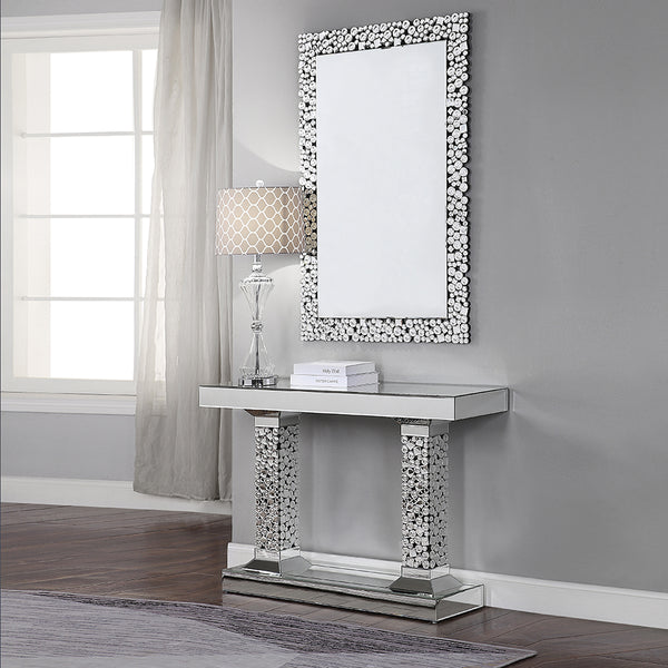 ACME Kachina Mirrored & Faux Gems Accent Mirror Model 97574