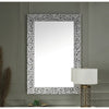 ACME Kachina Mirrored & Faux Gems Accent Mirror Model 97586