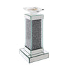 ACME Noralie Mirrored & Faux Diamonds Candle Holder (Set-2) Model 97615