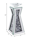 ACME Noralie Mirrored & Faux Diamonds Candle Holder (Set-2) Model 97618