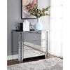 ACME Noralie Mirrored & Faux Diamonds Console Table Model 97642