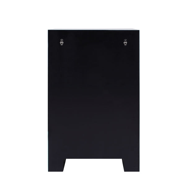 ACME Noralie Mirrored & Faux Diamonds Cabinet Model 97644