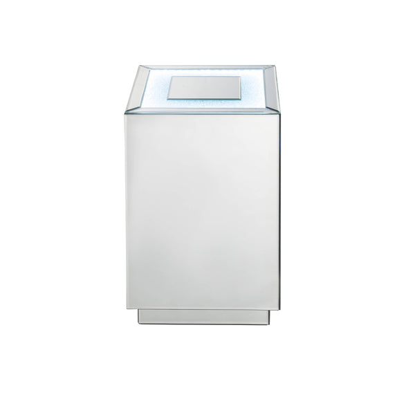 ACME Nowles Faux Stones Accent Table with LED Model 97704