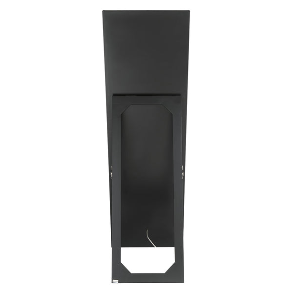 ACME Noralie Mirrored & Faux Diamonds Floor Mirror with LED Model 97713