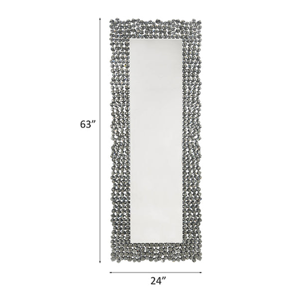 ACME Kachina Mirrored & Faux Gems Accent Mirror Model 97722