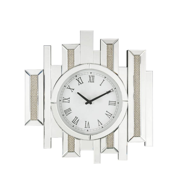 ACME Ornat Faux Square Diamonds Wall Clock Model 97728