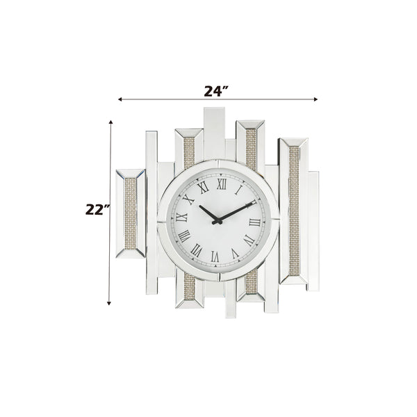 ACME Ornat Faux Square Diamonds Wall Clock Model 97728