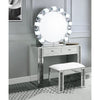 ACME Noralie Mirrored & Faux Diamonds Accent Mirror Model 97748