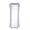 ACME Noralie Mirrored & Faux Diamonds Floor Mirror Model 97755
