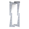 ACME Noralie Mirrored & Faux Diamonds Floor Mirror Model 97757
