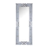 ACME Noralie Mirrored & Faux Diamonds Floor Mirror Model 97758