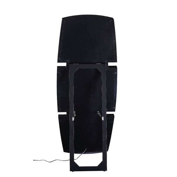 ACME Noralie Mirrored & Faux Diamonds Floor Mirror Model 97759