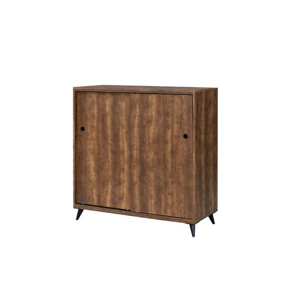 ACME Waina Oak Shoe Cabinet Model 97777